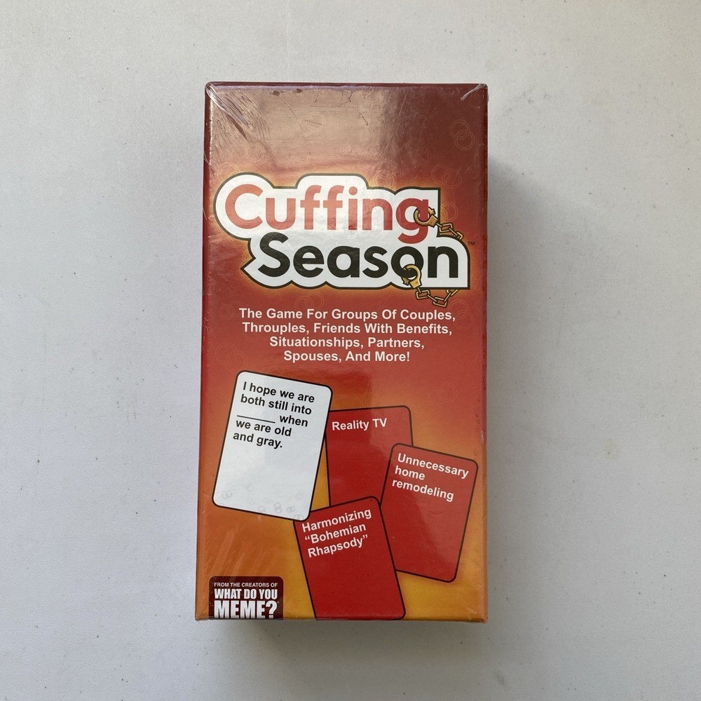 What Do You Meme? Creators: CUFFING SEASON Party Card Game - Brand New‎ & Sealed